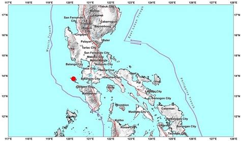 Magnitude 5.9 na lindol niyanig Mindoro, ramdam hanggang .